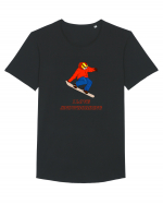 I Love Snowboarding Tricou mânecă scurtă guler larg Bărbat Skater