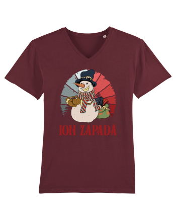 Ion Zăpadă - Haioase de Crăciun Burgundy