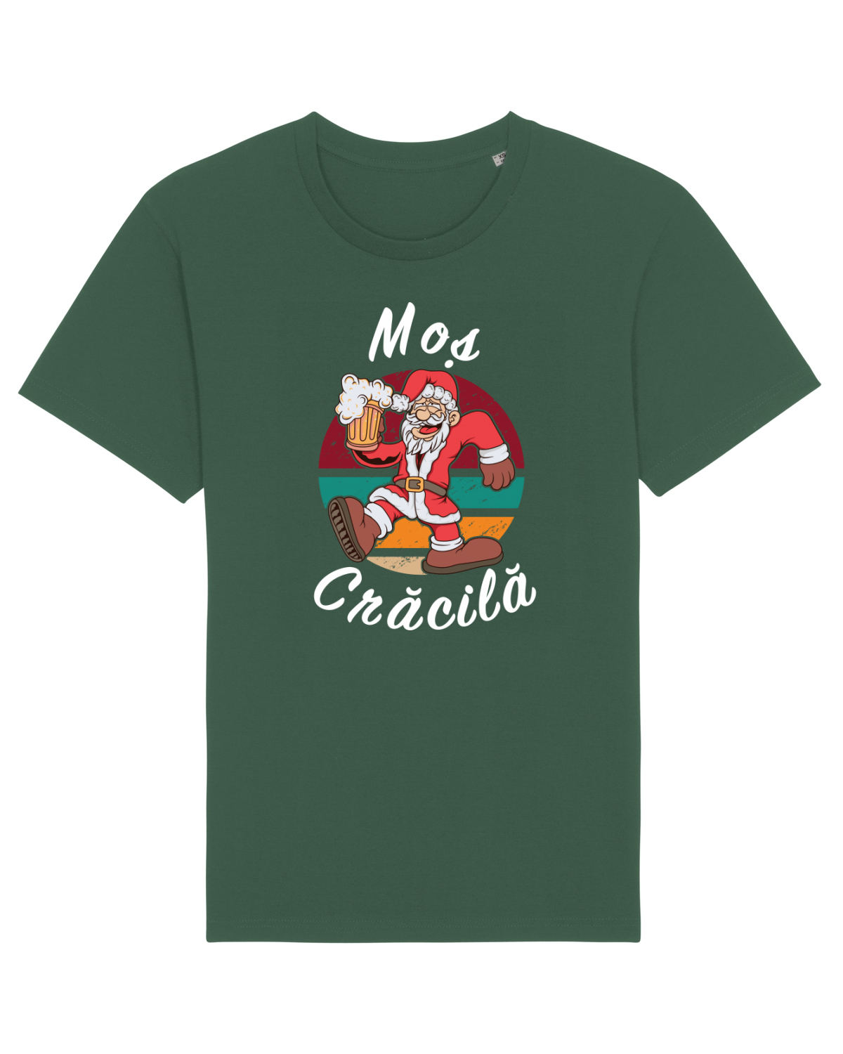 Tricou mânecă scurtă Unisex Rocker Bottle Green