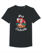 Moș Crăcilă - Haioase de Crăciun Tricou mânecă scurtă guler larg Bărbat Skater