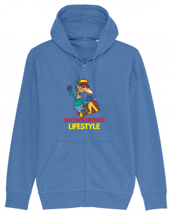 Snowboarding Lifestyle Bright Blue