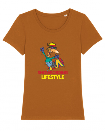 Snowboarding Lifestyle Roasted Orange