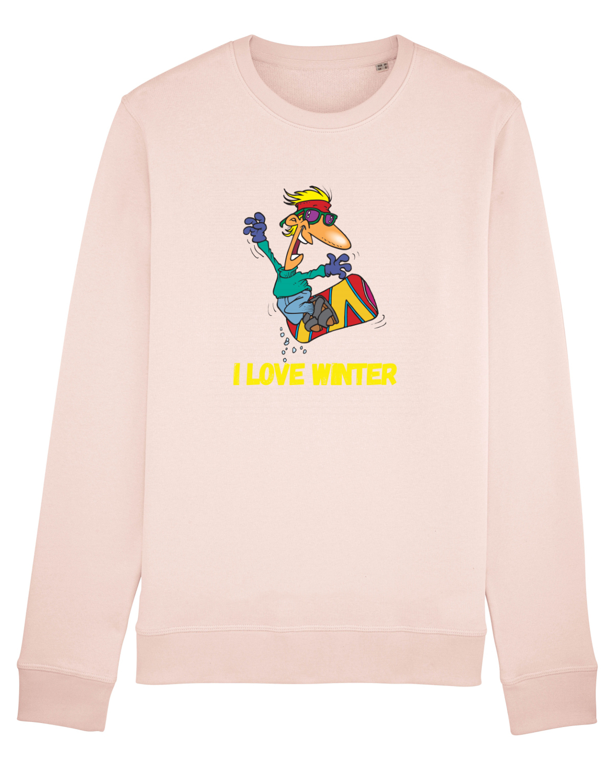 Bluză mânecă lungă Unisex Rise Candy Pink