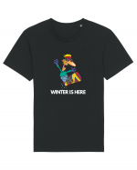 I Love Having Fun Snowboarding In Winter Time Tricou mânecă scurtă Unisex Rocker