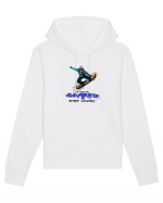 If You're Scared Stay Home! Snowboard Lifestyle Hanorac Unisex Drummer