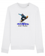 If You're Scared Stay Home! Snowboard Lifestyle Bluză mânecă lungă Unisex Rise