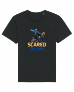 If You're Scared Stay Home! Tricou mânecă scurtă Unisex Rocker