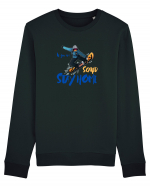 If You're Scared Stay Home! Snowboarding Bluză mânecă lungă Unisex Rise