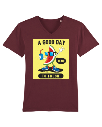 A Good Day To Fresh Burgundy