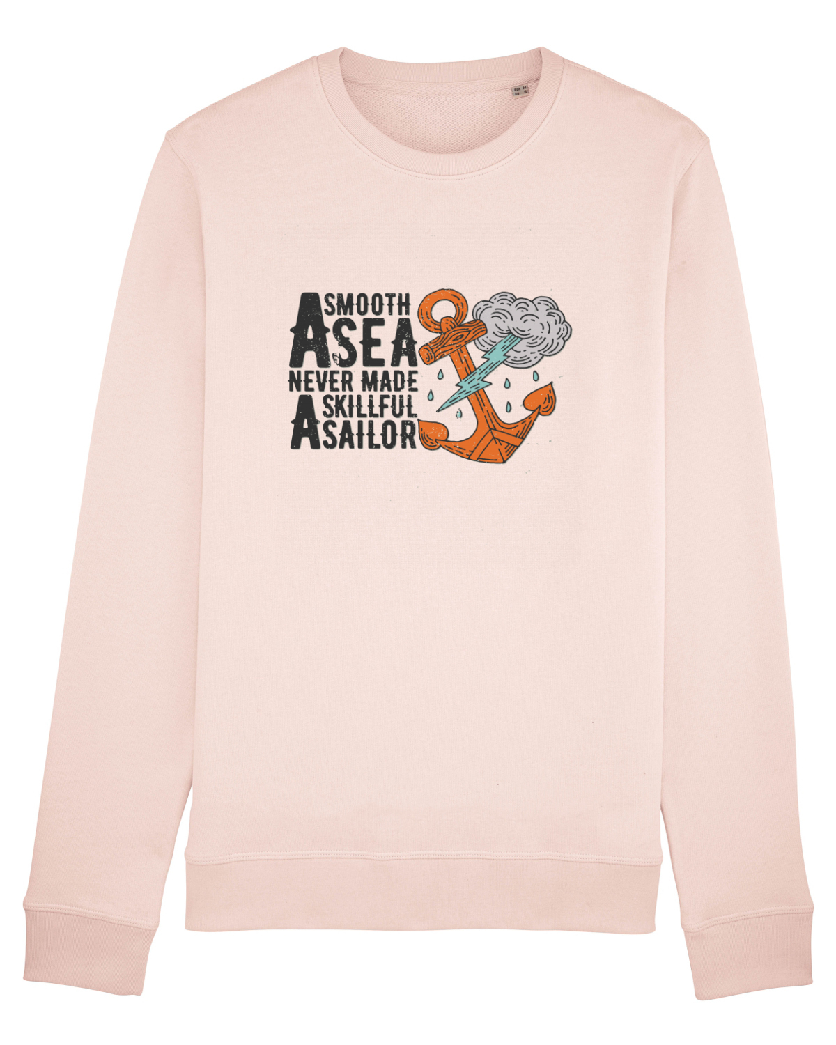 Bluză mânecă lungă Unisex Rise Candy Pink
