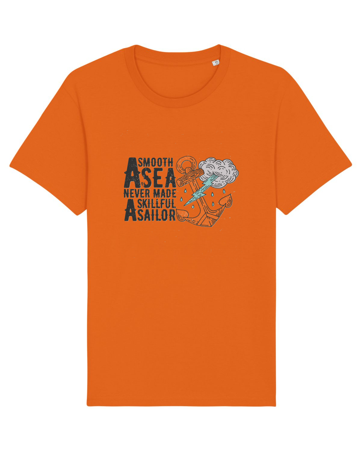 Tricou mânecă scurtă Unisex Rocker Bright Orange