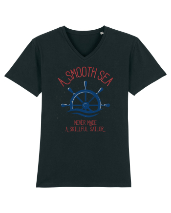 A Smooth Sea Never Made A Skillful Sailor Black