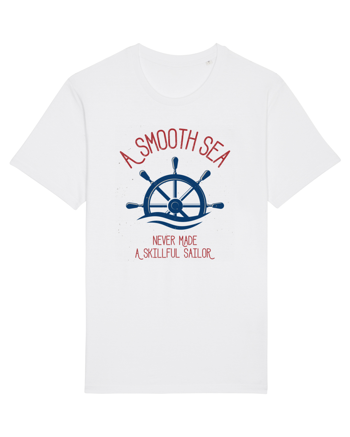 Tricou mânecă scurtă Unisex Rocker White
