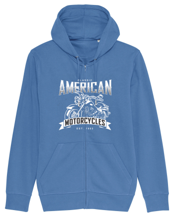 American Motorcycles Bright Blue