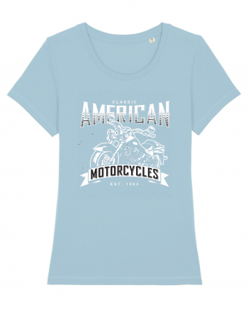 American Motorcycles Sky Blue