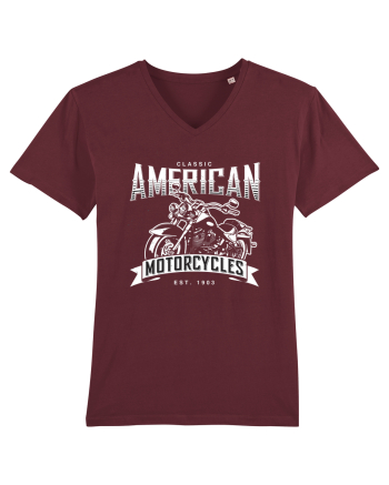 American Motorcycles Burgundy