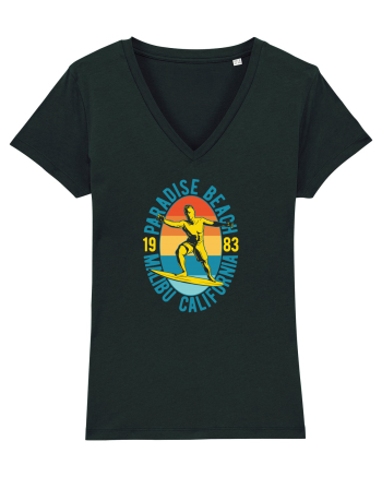 Paradise Beach Surfing Black