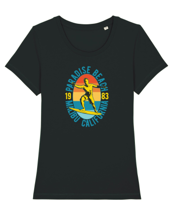 Paradise Beach Surfing Black