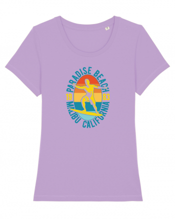 Paradise Beach Surfing Lavender Dawn
