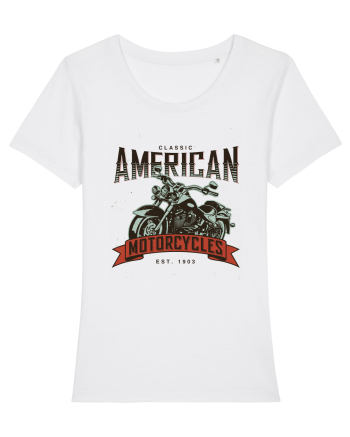 American Motorcycles White