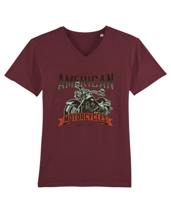 American Motorcycles Burgundy