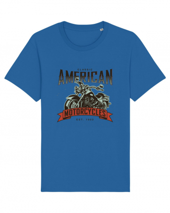 American Motorcycles Royal Blue
