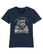 California Motorcycles Tricou mânecă scurtă guler V Bărbat Presenter