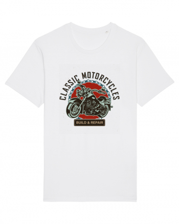 Classic Motorcycles White