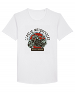 Classic Motorcycles Tricou mânecă scurtă guler larg Bărbat Skater