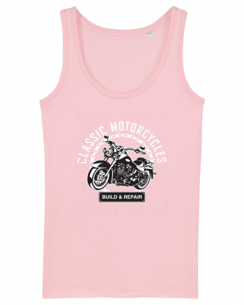 Classic Motorcycles Cotton Pink