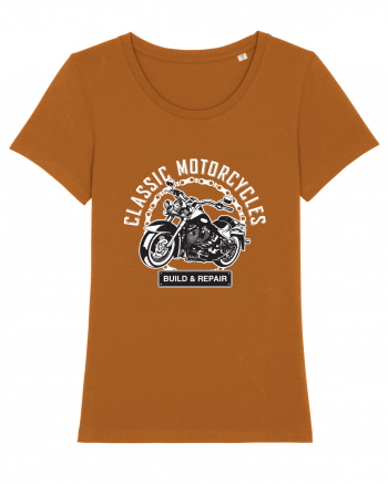 Classic Motorcycles Roasted Orange