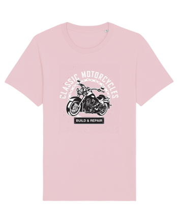Classic Motorcycles Cotton Pink