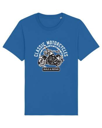 Classic Motorcycles Royal Blue