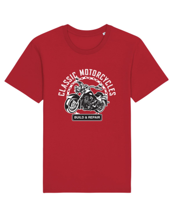 Classic Motorcycles Red