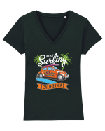 Best Surfing California Tricou mânecă scurtă guler V Damă Evoker