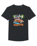 Best Surfing California Tricou mânecă scurtă guler larg Bărbat Skater