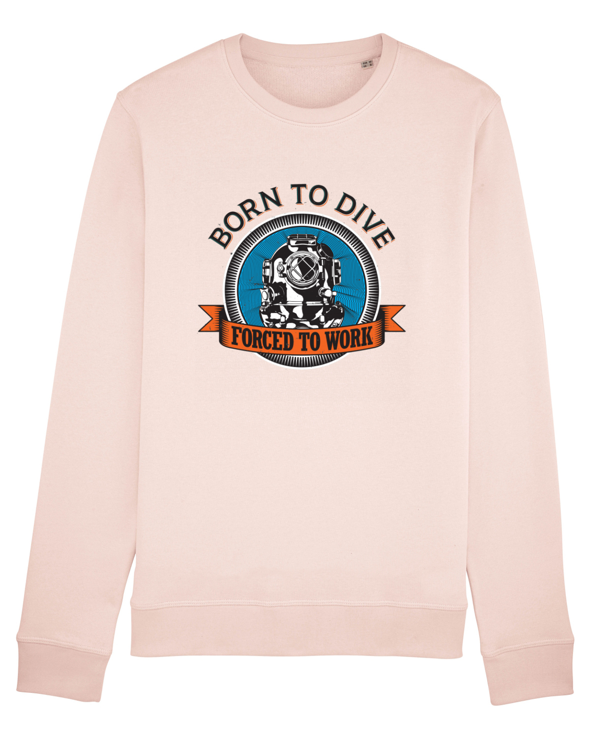 Bluză mânecă lungă Unisex Rise Candy Pink