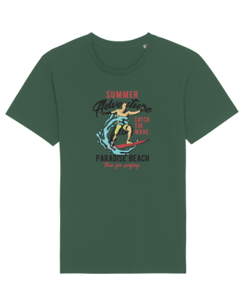 Summer Adventure Surfing Bottle Green