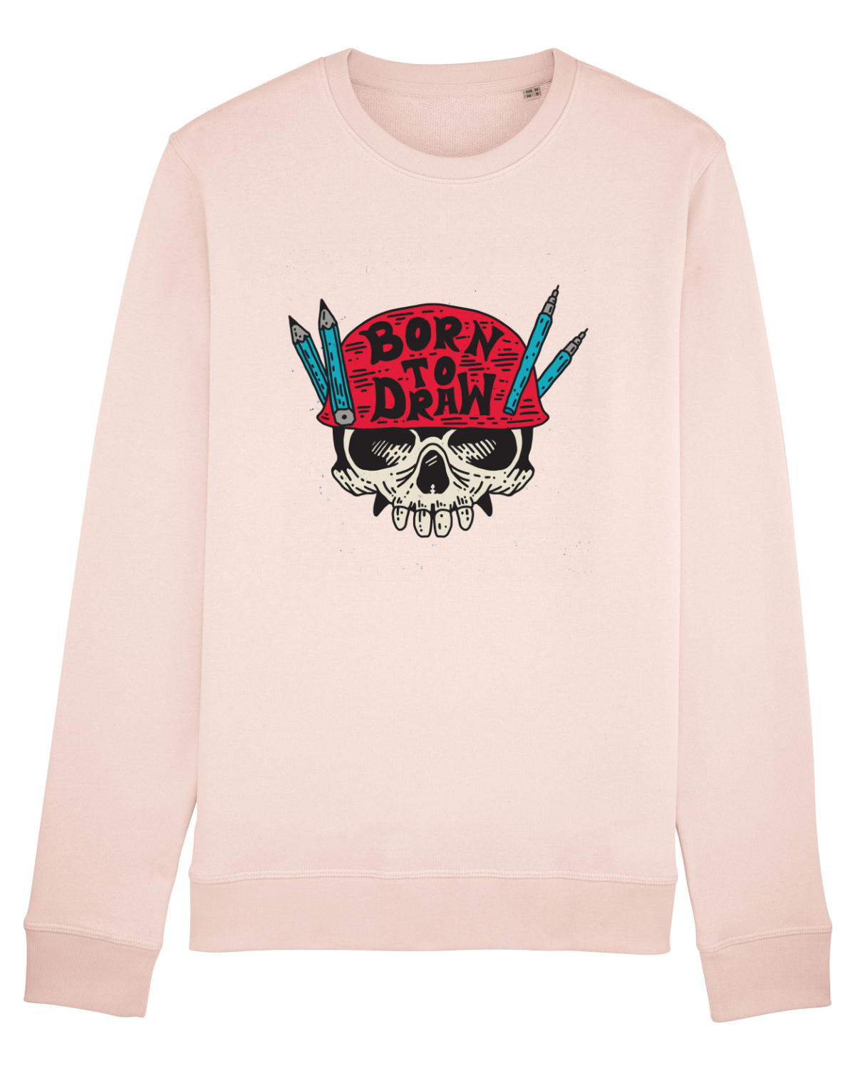 Bluză mânecă lungă Unisex Rise Candy Pink