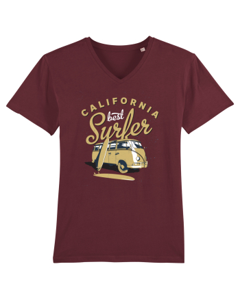 California Best Surfer Burgundy
