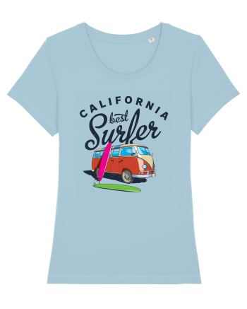California Best Surfer Sky Blue