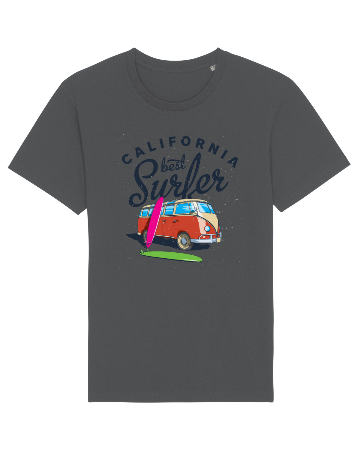 Tricou mânecă scurtă Unisex Rocker Anthracite