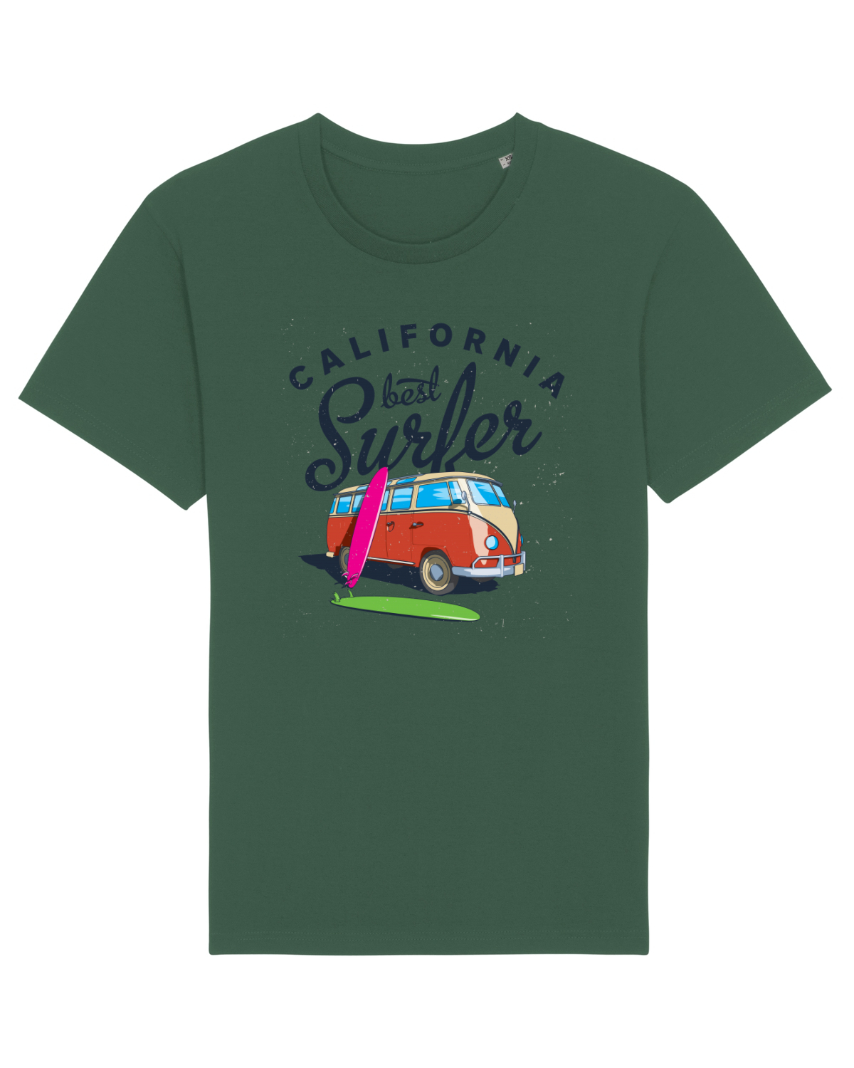 Tricou mânecă scurtă Unisex Rocker Bottle Green