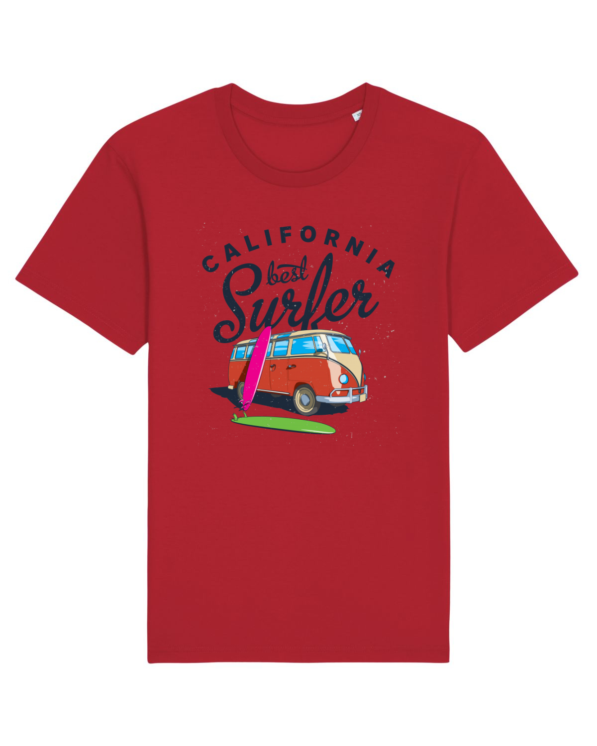 Tricou mânecă scurtă Unisex Rocker Red