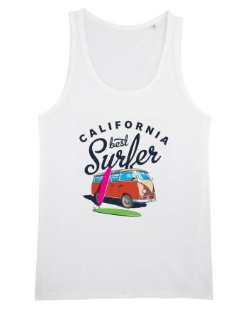 California Best Surfer White