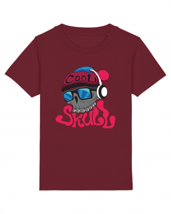 Cool Skull Burgundy