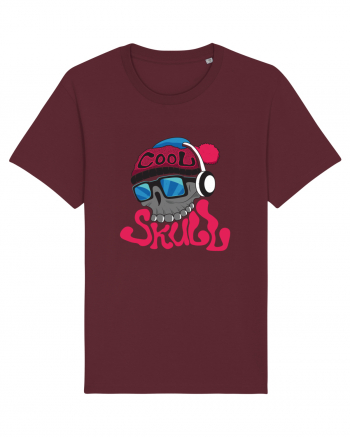 Cool Skull Burgundy