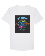 Do More Of What Makes You Stronger Tricou mânecă scurtă guler larg Bărbat Skater
