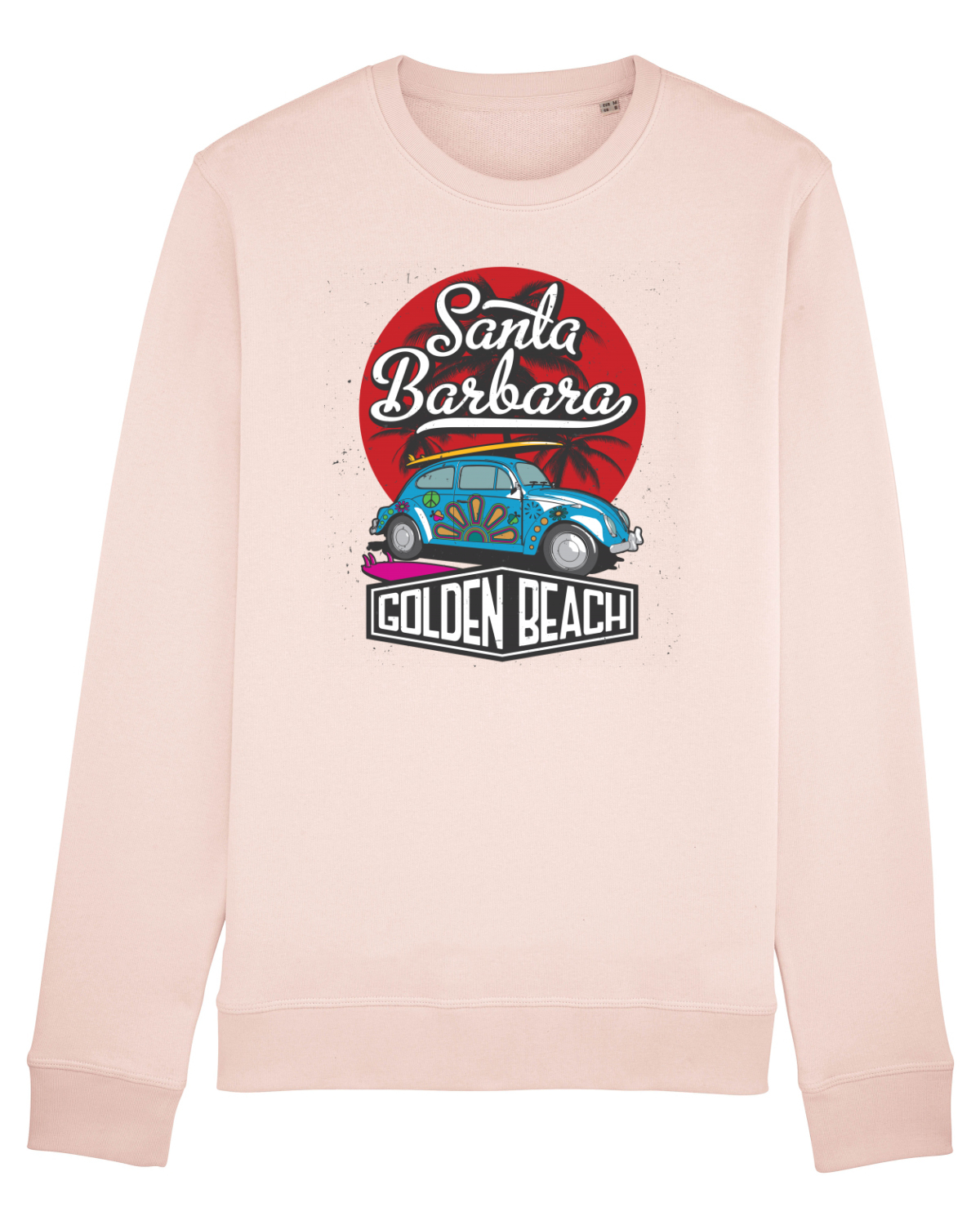 Bluză mânecă lungă Unisex Rise Candy Pink