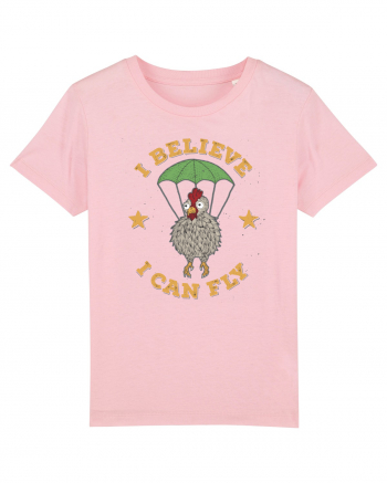 I Believe I Can Fly Cotton Pink